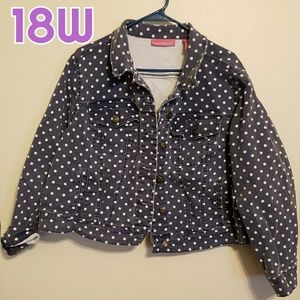 🆕 Plus size denim jacket